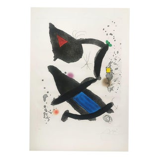 Joan Miró, King David, 1972, Etching For Sale