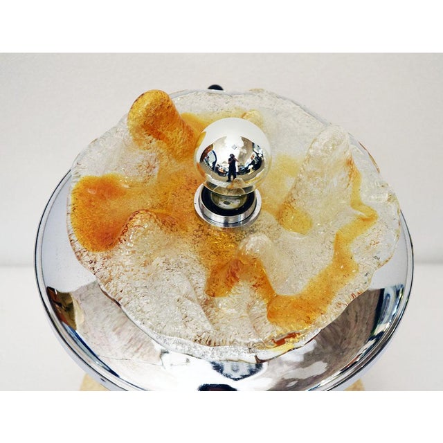 Vintage Table Lamp by Toni Zuccheri for Mazzega, 1970s For Sale - Image 9 of 12