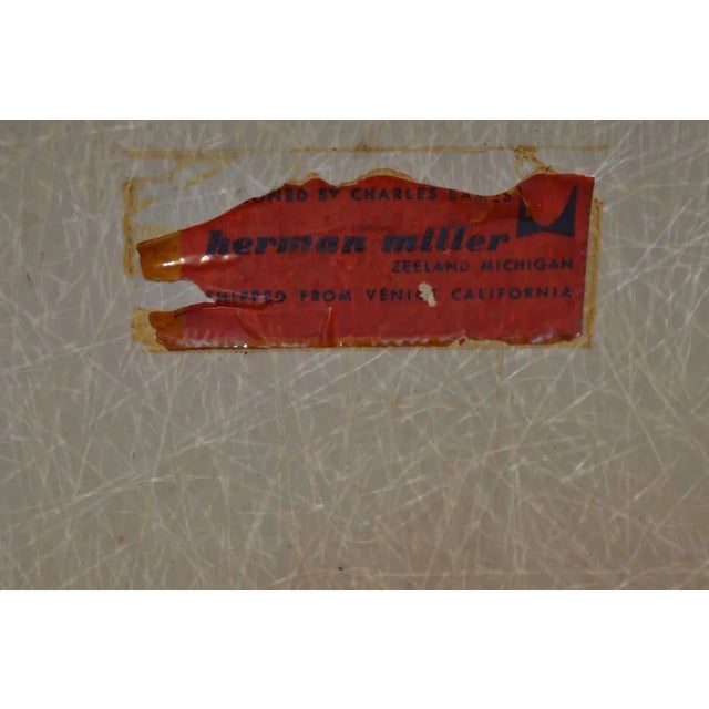 Brown Transitional Eames Herman Miller, Venice, Ca, Shell Chair For Sale - Image 8 of 10