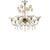 Romantic Murano Glass Chandelier with Floral Accents by Simoeng for Simoeng For Sale - Image 4 of 7