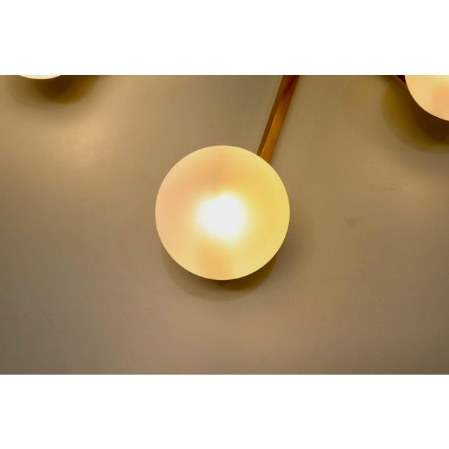 Stella Sette Lune Chandelier by Angelo Lelii for Arredoluce, Italy, 1960s For Sale - Image 10 of 16