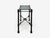 Giacometti Style, Console Table, Forged Metal, Glass, Usa, 1970s For Sale In New York - Image 6 of 15