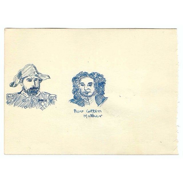 Traditional 1943 Kitten Drawing by William Wood For Sale - Image 3 of 3