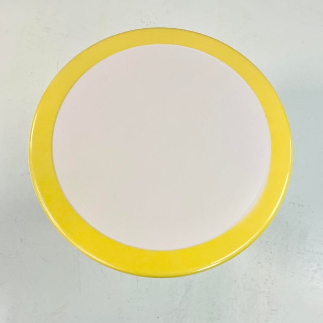 Metal 1970s Vintage Boho Chic Americana Metal Outdoor Side Table. For Sale - Image 7 of 12