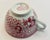 Ceramic Late 19th Century Red Transferware Teacup & Saucer For Sale - Image 7 of 8