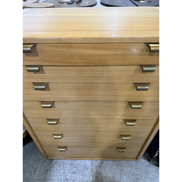 Mid-Century Modern Vintage 1950s Edward Warmly Drexel Precedent Dresser For Sale - Image 3 of 12