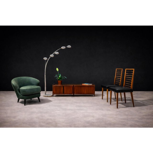 Joaquim Tenreiro, Brazil, c. 1960s. The model known as Concha (Portuguese for “shell”) distills Tenreiro’s refined...