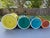 1960s 1960s Glazed Ceramic Pottery Kitchen Canisters Made in Italy - Set of 4 For Sale - Image 5 of 16