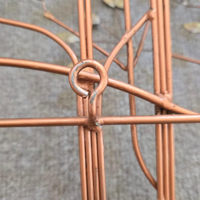 Metal Mid-Century Organic Modern Curtis Jeré Brass Tree Wall Sculpture, 57" For Sale - Image 7 of 18