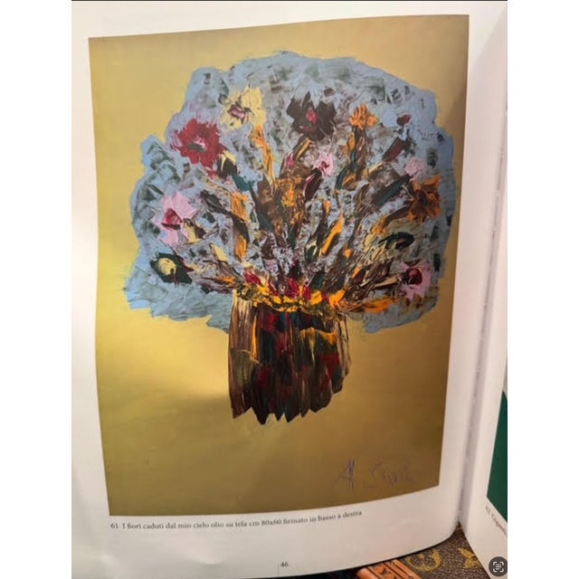 Armando Stula, Flowers, Oil Painting on Canvas, 1960s For Sale - Image 10 of 11