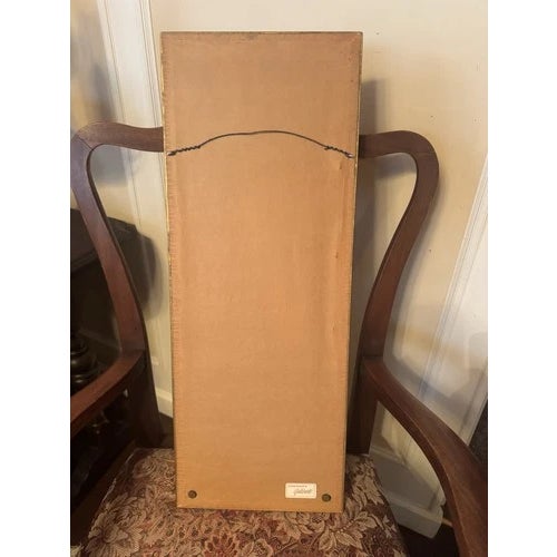 Vintage Chinese Giltwood Carved Relief Wall Hanging With Birds Flowers and Trees For Sale - Image 10 of 10