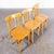 1950’s Luterma Blonde Bentwood Dining Chairs – Set Of Three. The process of steam bending beech to create elegant chairs...