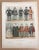 Up for sale is this gorgeous costume print from a 1925 book on costume by Adolf Rosenberg. It is matted in a pH neutral...