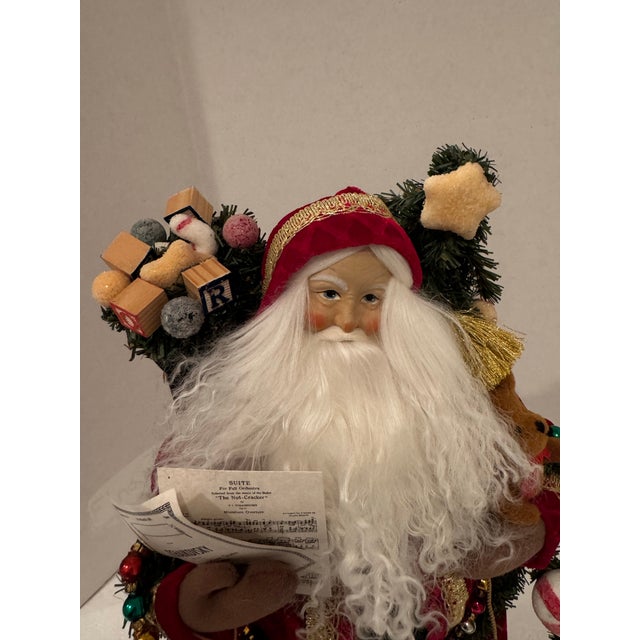 Vintage Santa from the Lynn Haney Collection. Very desirable holiday piece to accent a buffet, side table, or shelf....
