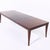 Bill Sofield for Baker Furniture Modern Walnut Expanding Dining Table With 2 Leaves For Sale - Image 9 of 10