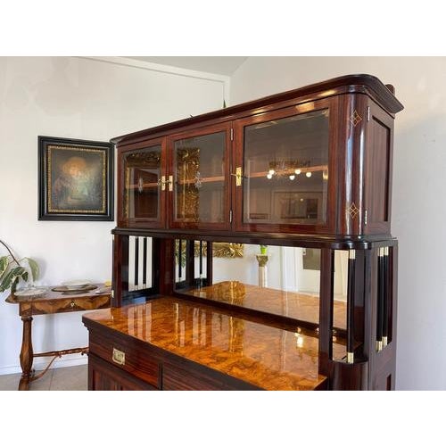 Art Nouveau Credenza Bookcase For Sale - Image 18 of 18