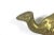 Boho Chic Large Vintage Solid Brass Camel Vintage Brass With Patina For Sale - Image 3 of 10
