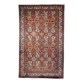 Fine Antique Persian Sultanabad Mahal Rug 10'3'' X 16'10'' For Sale