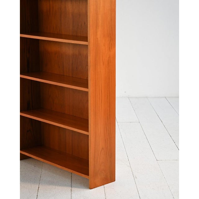 Wood Scandinavian Teak Bookcase by Egons Möbler AB, 1960s For Sale - Image 7 of 11