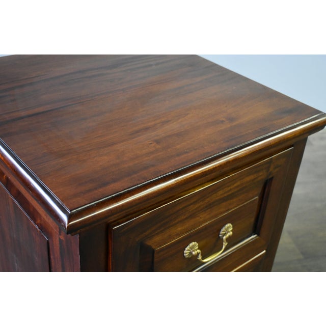 Legacy 2 Drawer File Cabinet - Brown Walnut For Sale In Chicago - Image 6 of 10