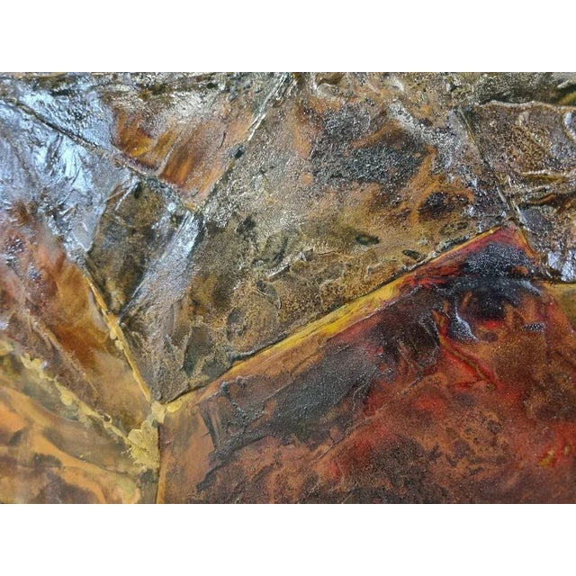 Copper Painting by Germain Rotsaert, 1960s For Sale - Image 6 of 9