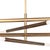 Traditional Regina Andrew Wick Steel Chandelier, Natural Brass For Sale - Image 3 of 6