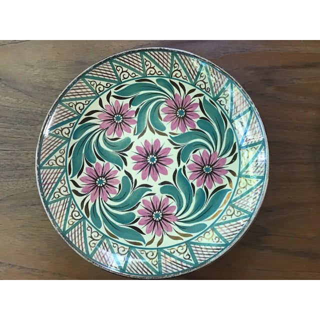 These vintage Wedgwood dishes are stunning. There are six gorgeous pink and gold flowers on each one surrounded by green...
