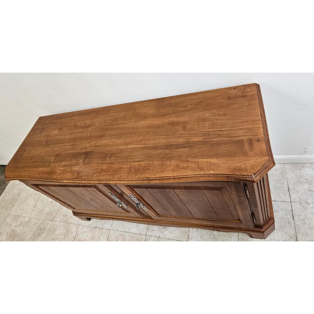 1990s 1990s Ethan Allen Legacy French Country Buffet Sideboard Console Server Cabinet For Sale - Image 5 of 12