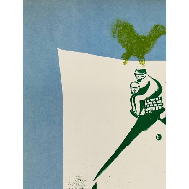 Marc Chagall, The House in My Village, 1960, Lithograph For Sale - Image 4 of 6