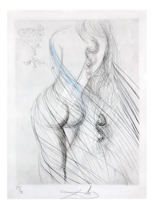 Salvador Dali, The Loves of Cassandra, Lithograph