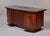 French Art Deco Mahogany Executive Desk With Inset Leather Writing Surface, Circa 1930s For Sale - Image 11 of 13