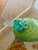 Glass Oiva Toikka Iittala Teal Glass Bird For Sale - Image 7 of 10