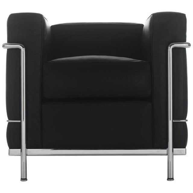 LC2 Poltrona Armchair by Le Corbusier, Jeanneret, Charlotte Perriand for Cassina For Sale - Image 6 of 13