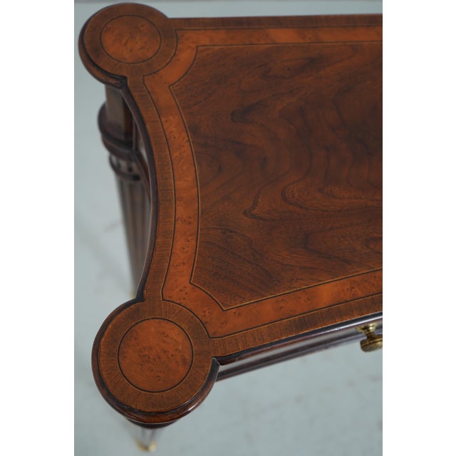 Theodore Alexander Georgian Style Mahogany Console Table For Sale - Image 14 of 18