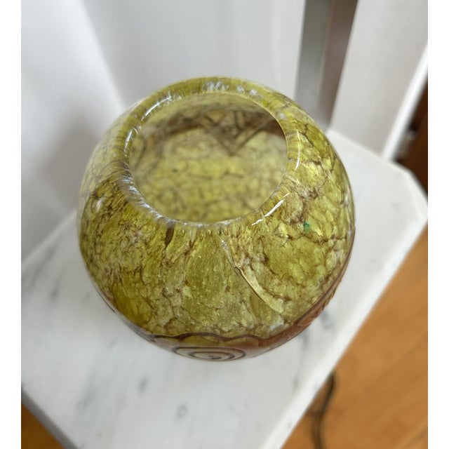 Art Deco Glass Vases by Legras, 1920s, Set of 2 For Sale - Image 9 of 15