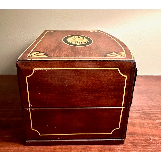 Traditional Antique Two-Drawer Confectionary Tin From Scotland For Sale - Image 3 of 8