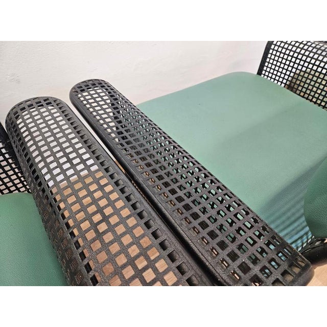 Vintage Italian Metal Armchairs by Talin Vicenza, 1970s, Set of 2 For Sale - Image 15 of 16