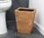 It is important to decorate your home with soul and personality. This Square tapered waste basket with metal liner will...