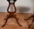 1940s 1940s Mersman Duncan Phyfe Style Mahogany Lyre Base Pair of Side Tables / End Tables For Sale - Image 5 of 15