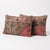 This beautiful 16'' x 24'' pillow cover set was made from authentic Turkish rug pieces. Bright colors of wool adorn the...