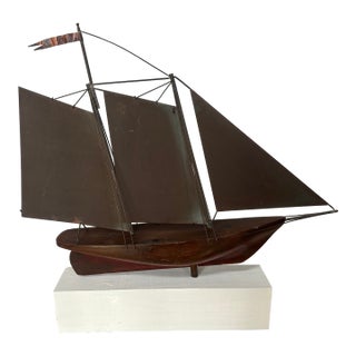Copper Clipper Ship Weathervane For Sale