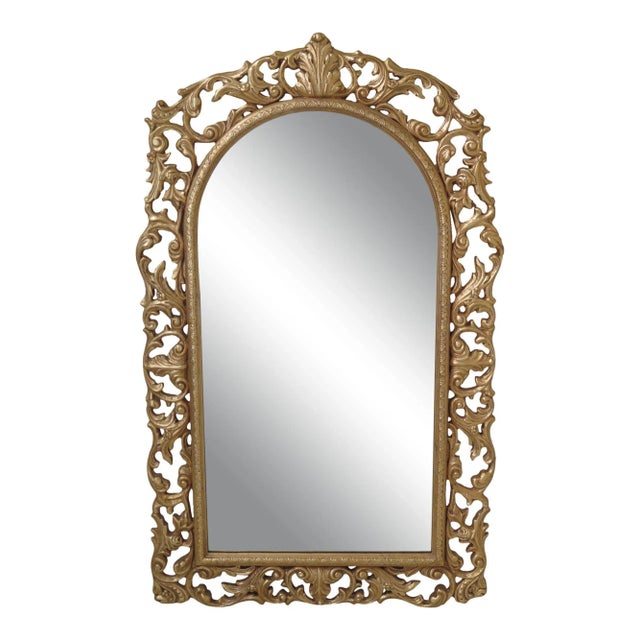 Friedman Brothers Gold Frame Mirror For Sale - Image 10 of 10