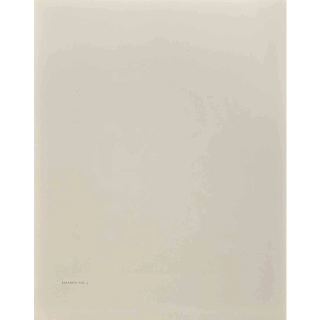 Piccarda Donati from the Series "The Divine Comedy" is a woodcut print realized in 1963. Good conditions. Not signed, as...