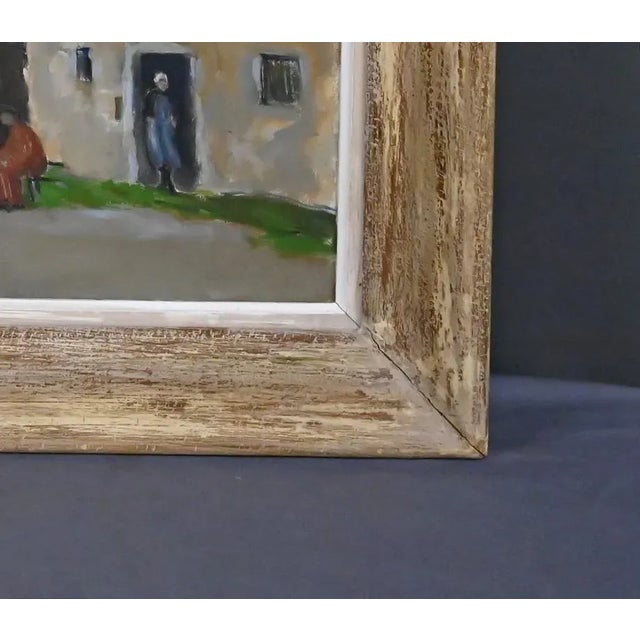 H. Albert, Village Scene, Oil on Canvas, 20th Century For Sale - Image 13 of 17