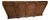 Baker George III English Style Walnut Credenza For Sale