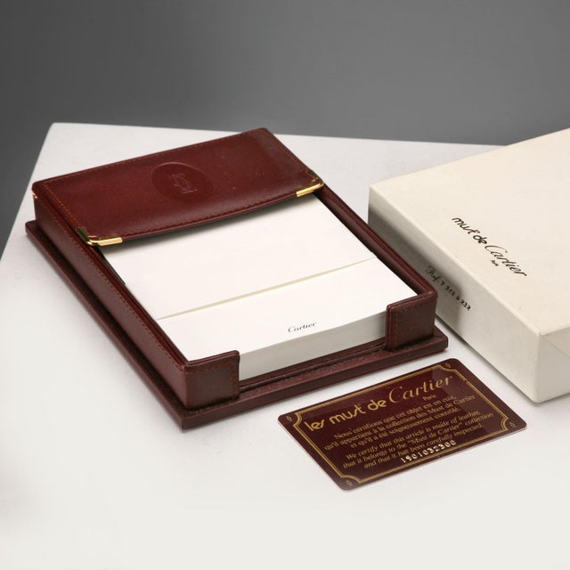 Letter Paper Holder from Les Must De Cartier For Sale - Image 5 of 5