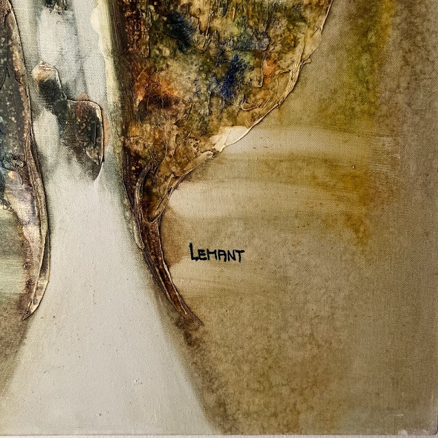 Attractive abstract modern art well balanced colors create balanced mood