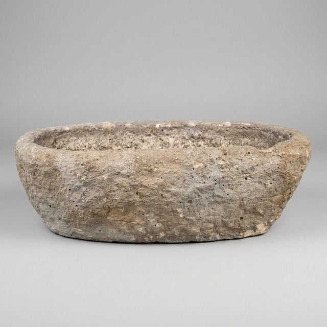 19th Century Folk Art Lava Stone Crucible For Sale - Image 5 of 8