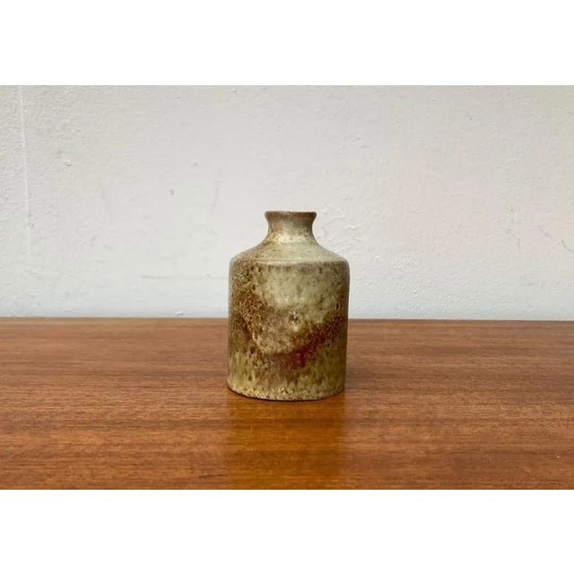 Mid-Century Minimalist Pottery Vase from Ruscha, West Germany, 1960s For Sale - Image 11 of 12