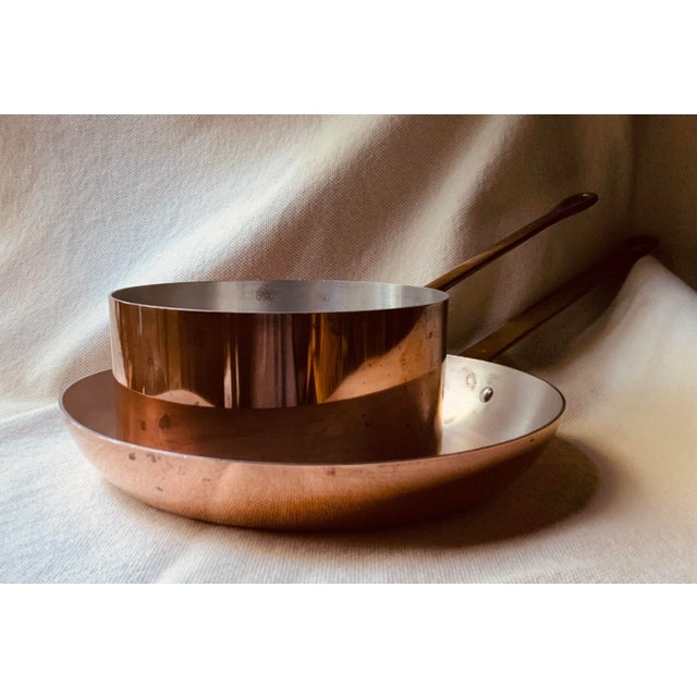 Centuria International La Belle French Copper Saucepan & Skillet For Sale - Image 4 of 18